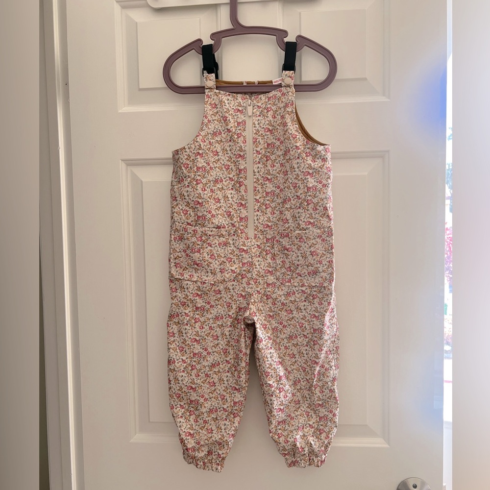 Zara rain warm rain pants , size 3-4